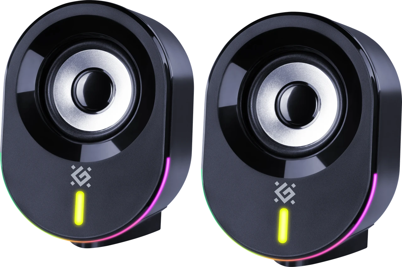 Defender 65938 акустическая система 2.0 Solar 8 черный