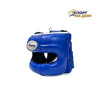 Бамперный шлем боксерский Winning Boxing Blue (размер S-M)