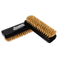 Щетка для чистки кожи из натуральной щетины кабана (жёсткая) LERATON BR1N