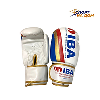 Боксерские перчатки IBA 2024 белые 10 oz