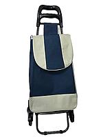 Сумка-тележка, хозяйственная, продуктовая, шагающая, на 6-ти колёсах.