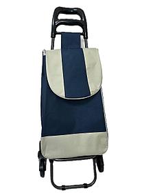 Сумка-тележка, хозяйственная, продуктовая, шагающая, на 6-ти колёсах.