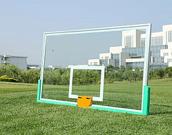 Щит баскетбольный из каленный стекло 1800мм х 1050мм без кольцо