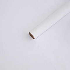 Плёнка для цветов упаковочная тишью влагостойкая «Белый», 0.6 x 8 м, 30мкм