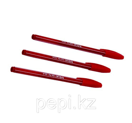 Ручка шариковая AIHAO 0,5мм 555 красная