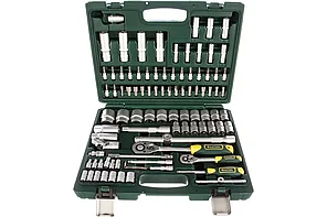 Набор инструмента универсальный, 94 предм., KRAFTOOL X-Drive 94, (1/2"+1/4")