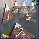 Настольные номерки из дерева и фанеры, фото 2