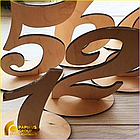 Настольные номерки из дерева и фанеры, фото 3