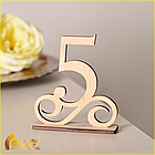 Настольные номерки из дерева и фанеры, фото 4