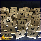 Настольные номерки из дерева и фанеры, фото 6