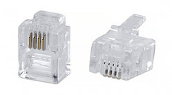 Коннектор RJ-11 6P4C для телефона RJ-11