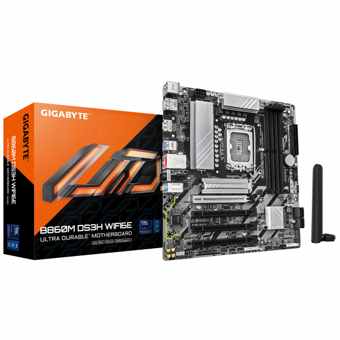 Материнская плата Gigabyte B860M DS3H WIFI6E 1.0 BOX