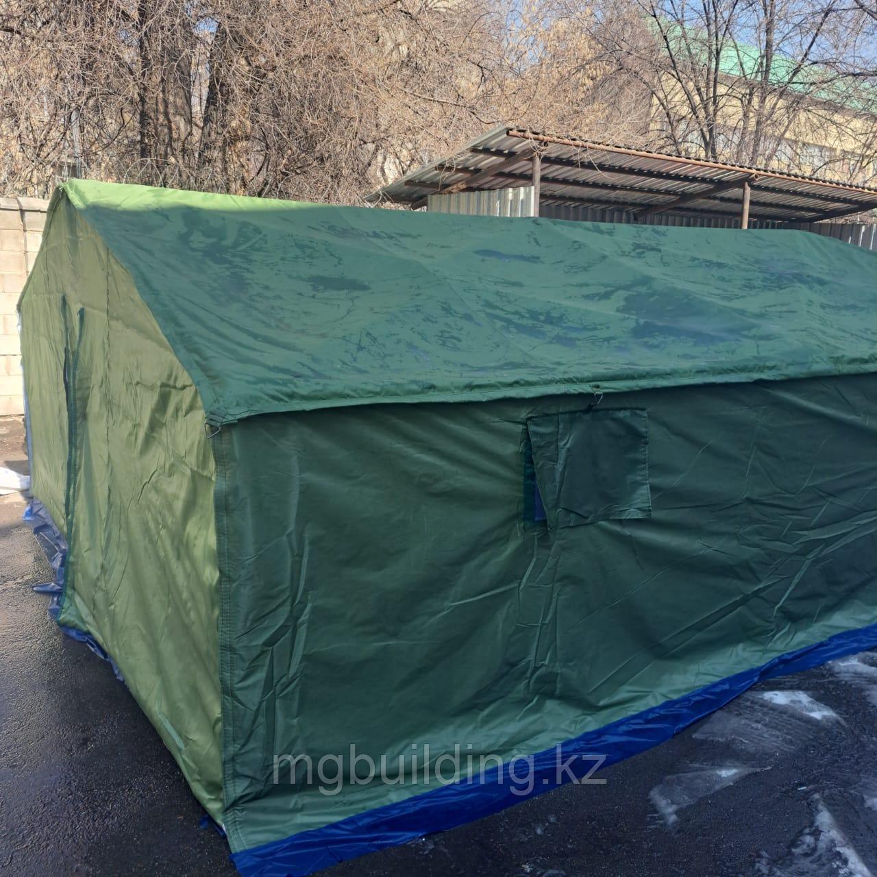 Палатка каркасная 5*6м  брезентовая ПВХ