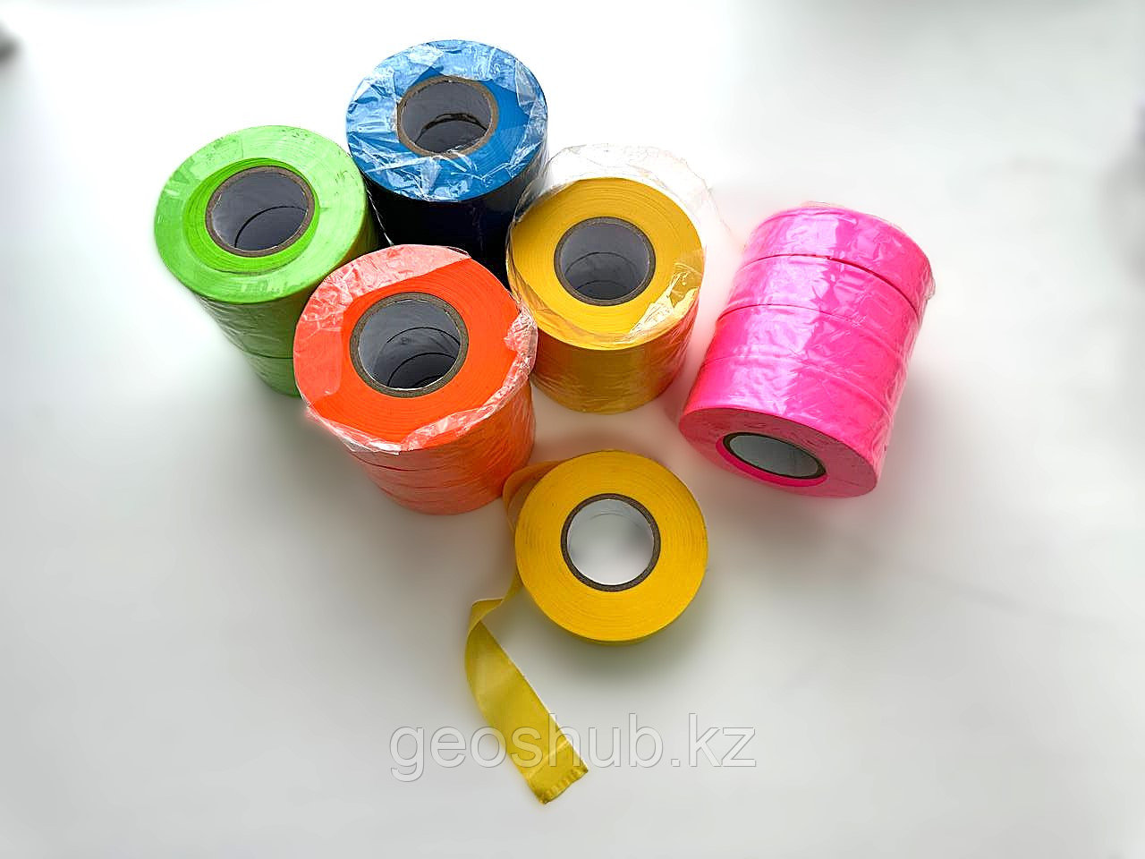 Цветная маркировочная лента для использования на открытом воздухе, фото 1