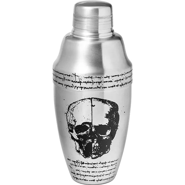 Шейкер европейский «Хроно Леонардо» сталь нерж. 0,55л ,H=225,B=95мм серебрист., фото 1