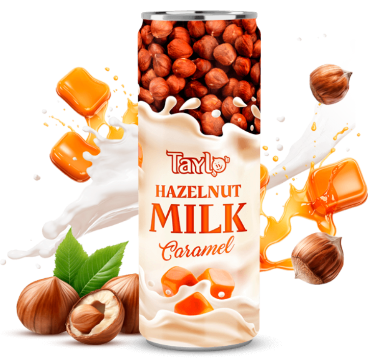 Напиток Taylo Hazelnut Milk Caramel 250 ml (24 шт в упак) / Вьетнам