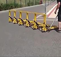 Мобильный.переносной дорожный блокиратор "Скорпион-мини" (РК)