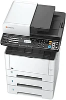 Лазерный копир-принтер-сканер-факс Kyocera M2635dn (А4, 35 ppm, 1200dpi, 512Mb, USB, Network, автоподатчик,