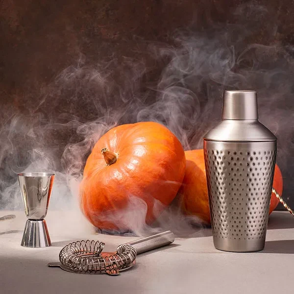 Шейкер европейский «Пробар» рифленый сталь нерж. 0,5л D=85,H=210мм серый, фото 1