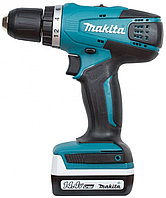 Makita дрель-шуруповерт DF347DWE 1.5 Ач (кейс, зарядное устройство, два аккумулятора) 14.4 В