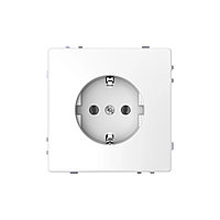 Розетка мех-м MERTEN MTN2301-6035 с ЗК винт.зажим белый лотос
