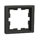 Рамка MERTEN MTN4010-6534 D-Life 1 постовая антрацит