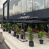 Зонт для летника 2500*2500 Ткань акрил Каркас из прочного металла