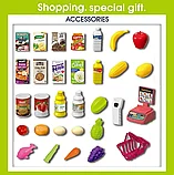 Игровой набор Супермаркет с тележкой 922-196, фото 3