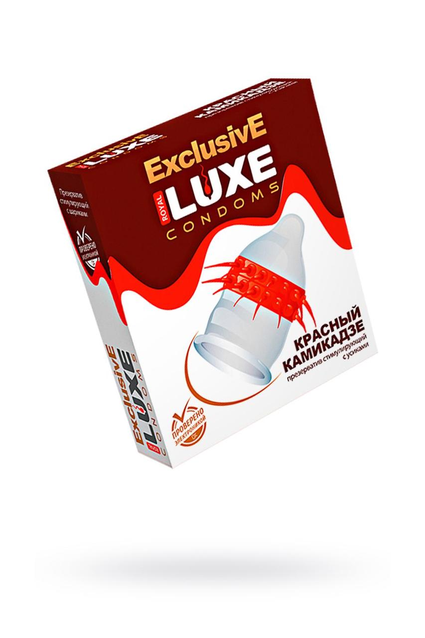 Презервативы Luxe №1 Красный камикадзе  601/1