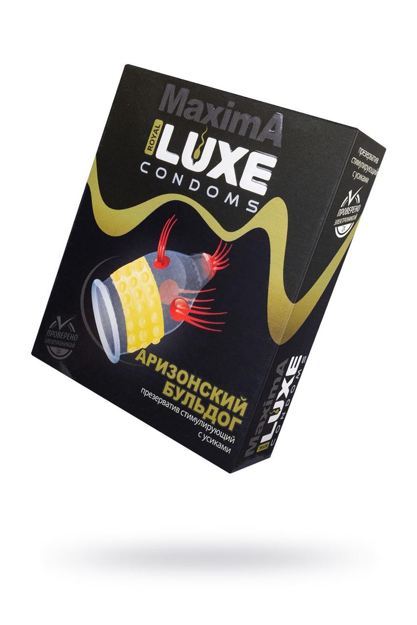 Презервативы Luxe Maxima Аризонский Бульдог  636/1