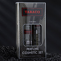 Подарочный набор косметики мужской Tabaco, гель для душа 250 мл, парфюмерная вода, 30 мл