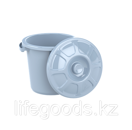 Бак пищевой 20 л с крышкой АП 554, фото 2