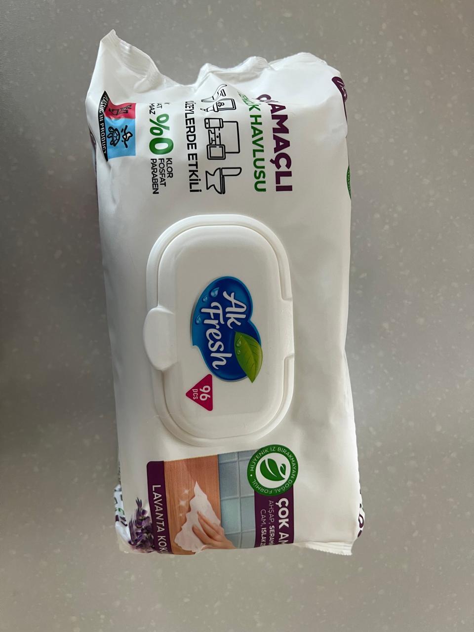 Влажные салфетки для уборки дома Турция 96шт, фото 1