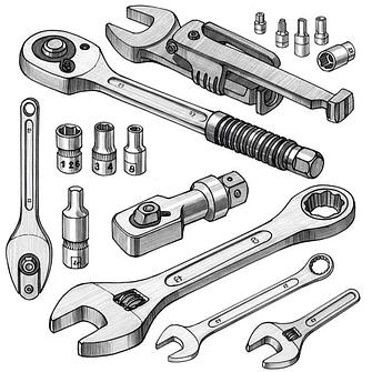 Ключи и трещетки