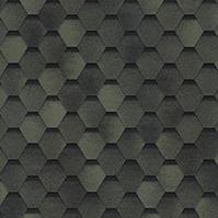 Гибкая черепица 3 м2 / упак Финская Соната Зелёный однослойная SHINGLAS