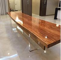 Стол роскошный из уникальной древесины махогани: стиль, элегантность и долговечность для вашего интерьера и уюта