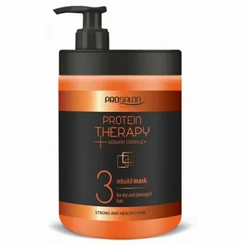 Prosalon Protein Theraty + Keratin Complex № 3 - Протеиновый восстанавливающая маска 1000 мг
