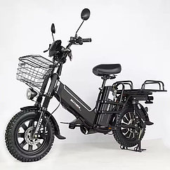 Электровелосипед для курьеров Defeima, 60v 1000w ( max 1500w) , аккум. Li-ion 60V 31 A/H. Колеса 16*3".
