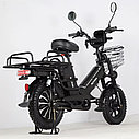 Электровелосипед для курьеров Defeima, 60v 1000w ( max 1500w) , аккум. Li-ion 60V 31 A/H. Колеса 16*3"., фото 3
