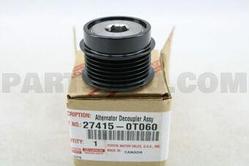 27415-0T010, 27415-0W021, Шкив генератора TOYOTA AVENSIS ZRT271 ZRT272, COROLLA ZRE142 ZRE151 ZRE212, RAV4 ZSA30, JAPAN
