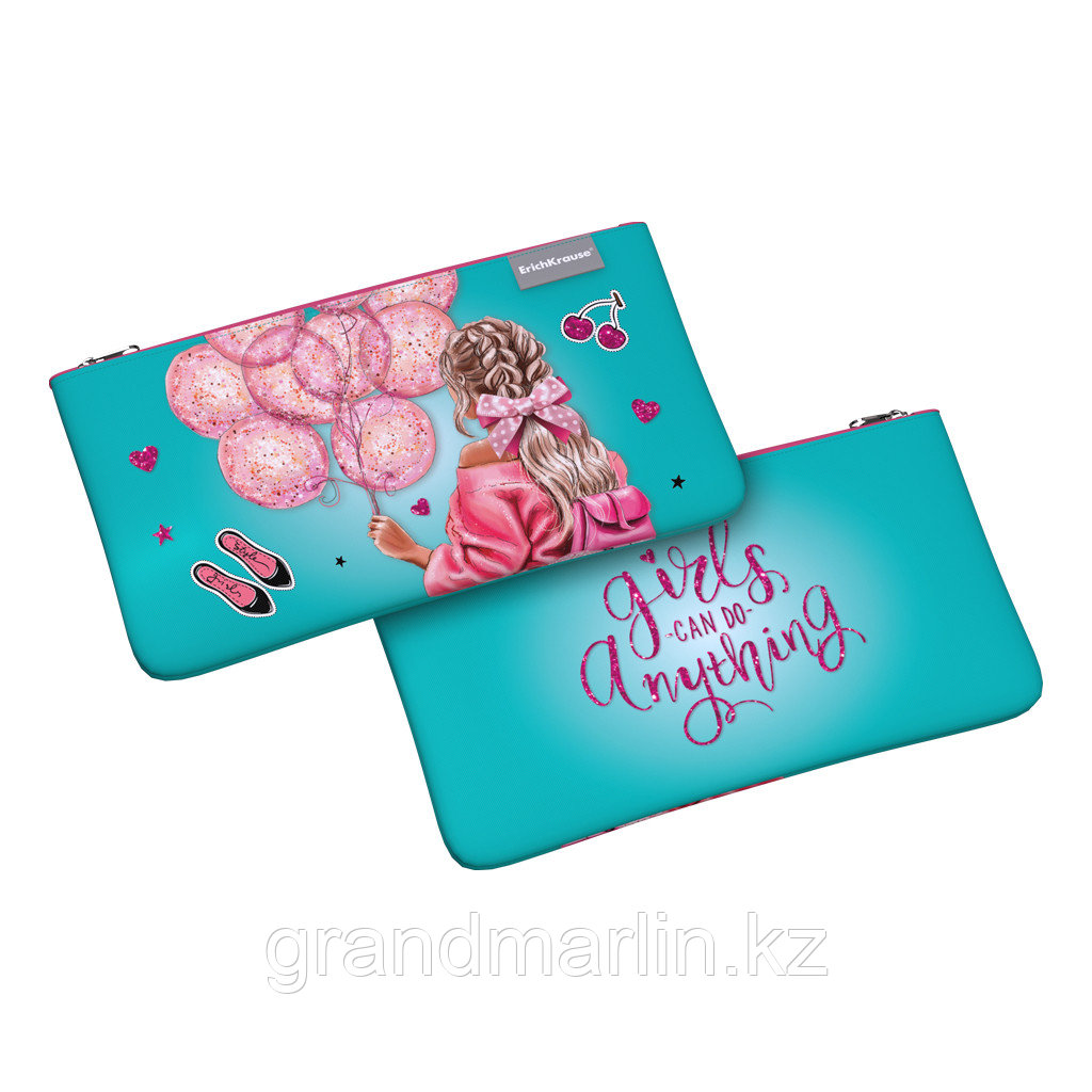 Пенал конверт ErichKrause Light 220x120мм Girly Day