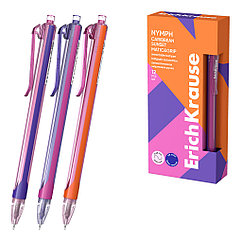 Ручка шариковая автоматическая ErichKrause Nymph Matic Carribean Sunset 0.7, цвет чернил синий (в ко