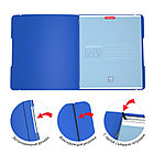 Тетрадь 48л., А5+ ErichKrause FolderBook Classic, синяя съемная пластик. обложка, клетка, фото 4