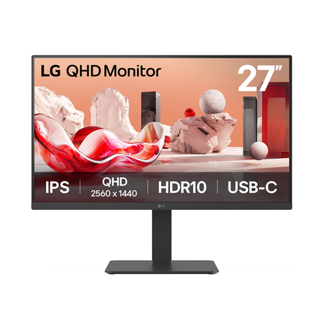 Монитор 27" LG 27BA65QB Black 2-029100 27BA65QB-B