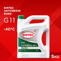 Антифриз SINTEC EURO G11 зеленый (5кг)