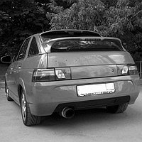 Задний бампер "ST-4" (стеклопластик) для La-da 2112