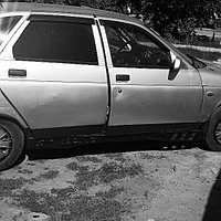 Накладки на пороги "GT Racing" (АБС-пластик) для La-da 2110 / 2111 / 2112