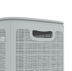 Корзина для белья 75л "Лён" сборная (Серый) АП 373, фото 4