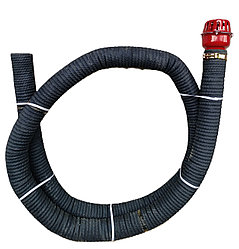 Всасывающий рукав в комплекте с сечатым донным клапаном (храпком) 100 мм, 6 м