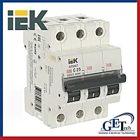 ARMAT Автоматический выключатель M06N 3P C 6А, 10А, 16А, 20А, 25А, 32А, 40А, 50А, 63А 6кА IEK